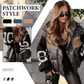 ⏳Limited-time 50% off⏰Women’s Patchwork Knit Sleeve Hooded Puffer Jacket🧥