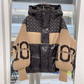 ⏳Limited-time 50% off⏰Women’s Patchwork Knit Sleeve Hooded Puffer Jacket🧥