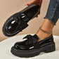 ⏳Time-limited Special⏰Chic Sweet Platform Loafers with Bow👠
