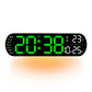 ⏳Time-limited Special⏰ Multifuntional Decorative LED Digital Wall Clock🕰️