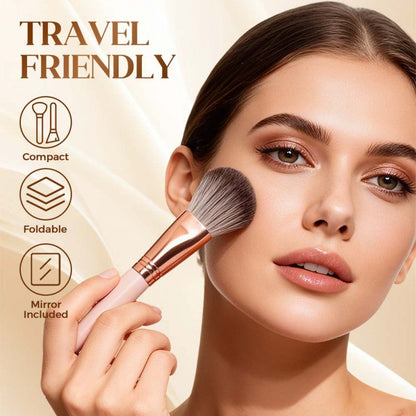 ⏳Limited-time 50% off⏰All-in-One Portable Makeup Brush Kit🖌️