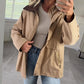 🍂Autumn Specials🍂Women's Khaki Vintage Jacket🧥
