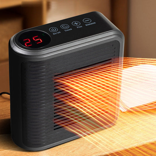 ⏳Limited-time 50% off⏰800W Wall Outlet Space Heater with Adjustable Thermostat and Timer❄️🔥
