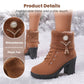 ⏳Limited-time 50% off⏰Women's Thick Warm Chunky Heel Boots👢