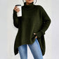 ⏳Limited-time 50% off⏰Women’s Fashion Solid Color Turtleneck Sweater👗