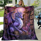 ⏳Limited-time 50% off⏰Artistic Print Flannel Throw Blanket🦖