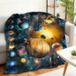 ⏳Limited-time 50% off⏰Artistic Print Flannel Throw Blanket🦖