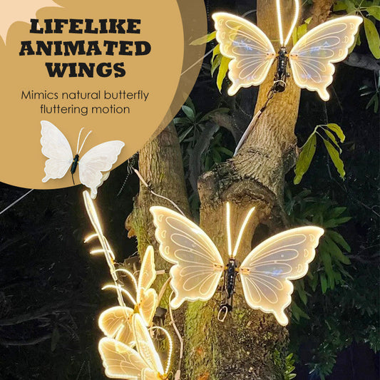 ⏳Limited-time 50% off⏰Dynamic Waterproof LED Butterfly Garden Lights🦋💡