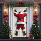 ⏳Limited-time 50% off⏰Christmas Door Backdrop Decoration Banner🎅🏻🎄
