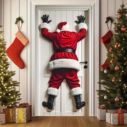 ⏳Limited-time 50% off⏰Christmas Door Backdrop Decoration Banner🎅🏻🎄