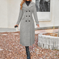 ⏳Limited-time 50% off⏰Women's Long Warm Double-Breasted Coat🧥