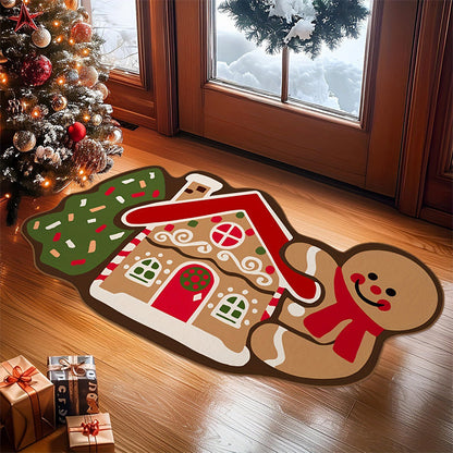 ⏳Limited-time 50% off⏰Christmas Gingerbread Man Doormat🎄🎅
