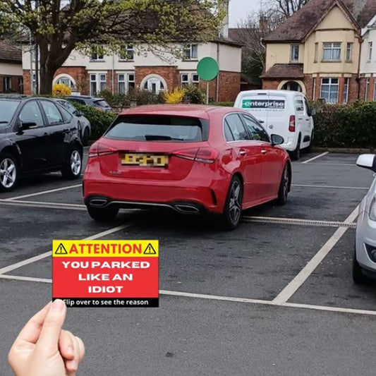 ⏳Limited-time 50% off⏰Parking Offense Funny Notice Card🚗🅿️