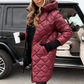 ⏳Limited-time 50% off⏰Women's Long Quilted Hooded Puffer Coat🧥