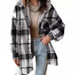 ⏳Limited-time 50% off⏰Women’s Classic Cozy Plaid Hooded Jacket🧥