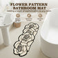 ⏳Time-limited Special⏰Flower Pattern Quick-Dry Bathroom Mat🌹