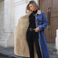 ⏳Limited-time 50% off⏰Women's Warm Lined Long Denim Coat🧥