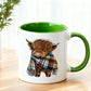 ⏳Limited-time 50% off⏰Highland Cow Ceramic Coffee Mug🐮☕