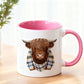 ⏳Limited-time 50% off⏰Highland Cow Ceramic Coffee Mug🐮☕