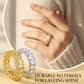 ⏳Limited-time 50% off⏰Full Circle Sparkling Zircon Fashion Ring💍