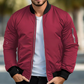 ⏳Limited-time 50% off⏰Men's Classic Zip-Up Bomber Jacket🧥