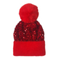 ⏳Limited-time 50% off⏰Winter Sparkly Sequin Pom Beanie👒