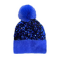 ⏳Limited-time 50% off⏰Winter Sparkly Sequin Pom Beanie👒