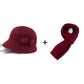 Stylish 2-piece setWomen's Hat Scarf Winter Set👒