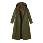 ⏳Limited-time 50% off⏰Women’s Vintage Fuzzy-Lined Long Coat With Hood🧥