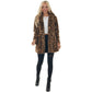 ⏳Limited-time 50% off⏰Women's Casual Loose Plush Leopard Coat🧥