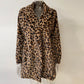 ⏳Limited-time 50% off⏰Women's Casual Loose Plush Leopard Coat🧥