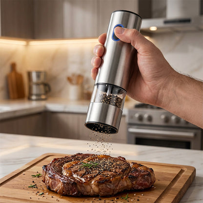 ⏳Limited-time 50% off⏰Electric Pepper & Salt Grinder Set⚡🧂