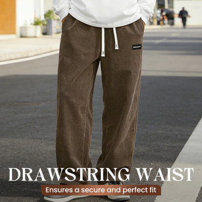 ⏳Limited-time 50% off⏰Men's Loose-Fit Drawstring Pants with Pockets👖