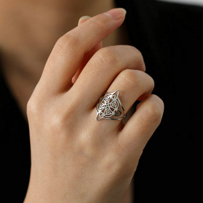 ⏳Limited-time 50% off⏰Witch's Knot Celtic Ring💍