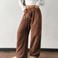 ⏳Limited-time 50% off⏰Casual Loose Fit Corduroy Trousers for Women👖
