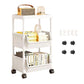 ⏳Limited-time 50% off⏰Multi-Tier Rolling Storage Cart for Narrow Spaces🗄️
