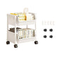 ⏳Limited-time 50% off⏰Multi-Tier Rolling Storage Cart for Narrow Spaces🗄️