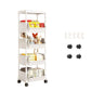 ⏳Limited-time 50% off⏰Multi-Tier Rolling Storage Cart for Narrow Spaces🗄️