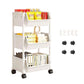 ⏳Limited-time 50% off⏰Multi-Tier Rolling Storage Cart for Narrow Spaces🗄️