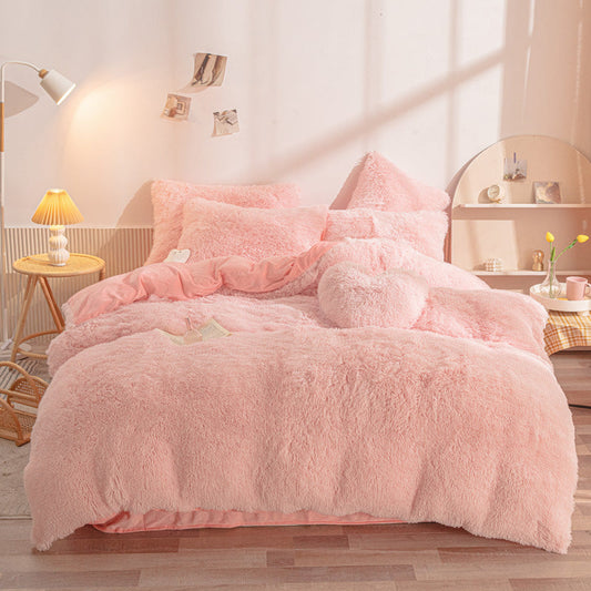 ⏳Limited-time 50% off⏰Winter Warm Plush Bedding 4-Piece Set🛌