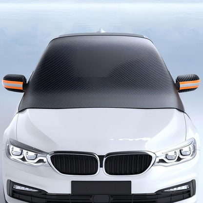 ❄️ 50% OFF NOW! 🚗 All-Season Magnetic Windshield Cover – Waterproof, Flame-Retardant & Windproof for Snow, Ice, Sun & Dust ☀️