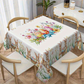 ⏳Limited-time 50% off⏰Festive Floral Print Tablecloth🏰🎑