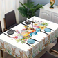 ⏳Limited-time 50% off⏰Festive Floral Print Tablecloth🏰🎑