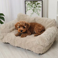⏳Limited-time 50% off⏰Plush Calming Pet Sofa Bed with Removable Cover🐶🐱🛋️