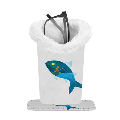 ⏳Limited-time 50% off⏰Magnetic Printed Eyeglass Holder with Plush Lining👓🏠