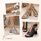 ⏳Limited-time 50% off⏰Women's Elegant Peep-Toe Heeled Sandals👡