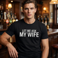 ⏳Limited-time 50% off⏰"Let Me Ask My Wife" Funny Print T-Shirt for Men👕
