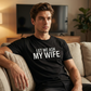 ⏳Limited-time 50% off⏰"Let Me Ask My Wife" Funny Print T-Shirt for Men👕