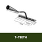 ⏳Limited-time 50% off⏰5/6/7/8 Teeth Carbon Steel Garden Weeding Rake🌱