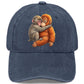 ⏳Limited-time 50% off⏰Vintage Cute Animal Print Baseball Cap🐵🧢